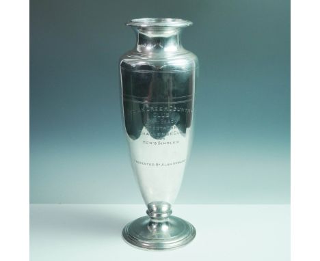A distinguished Tiffany &amp; Co. sterling silver trophy, awarded as the Indian Creek Country Club Miami Beach Spectator Chal