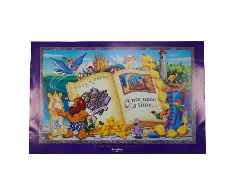 Original promotional poster for Hanna-Barbera's Timeless Tales from Hallmark animated series, released on videocassette in th