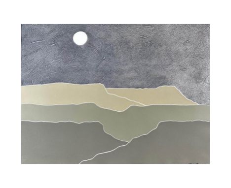 Serigraph titled Taos Dusk Signed lower right numbered 224/250 Year 1980 Sight size 30" x 22.5"