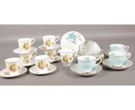Two ceramic part tea sets. Imperial &amp; Dorcester.  