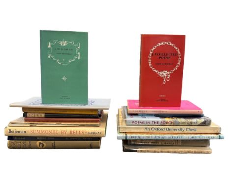 BETJEMAN, JOHN. Collection of 20 Books / Literature by John Betjeman, numerous first editions, to include; ‘Ghastly Good Tast