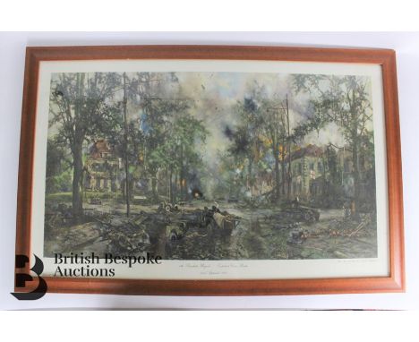 Three David Shepherd prints, including a limited edition print entitled 'Patrol Action in Malaya', nr 222/850 signed in penci
