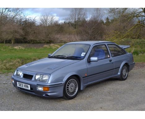 1987 Ford Sierra Cosworth 3 Door Registration Number: D831 XRN Date Of First Registration: 30/03/1987 Vin Number: WFOEXXGBBEG