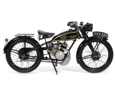 1937 Carlton 125cc Registration Number: DXV 350 Date Of First Registration: 30/04/1937 Vin/Frame Number: 3754 (Not Confirmed)