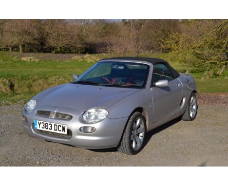 2001 MGF 1.8l VVC Registration Number: Y383 DCW Date Of First Registration: 20/04/2001 Vin Number: SARRDWBTC1D527982 Engine N