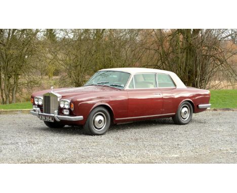 Rolls Royce Corniche 1972 Registration number: KSN 264L Date Of First Registration: 26/10/1972 Vin Number: CRH 13581 Engine N