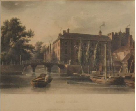 After W Westall and L E Stadler, Queen's College, coloured print, published July 1814, 28 x 23cm;After Arthur Garratt, Peter,