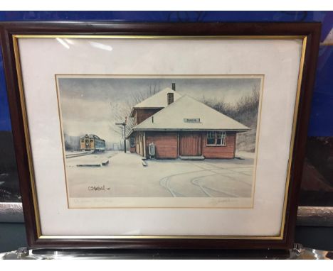 A SIGNED GEOFFREY DAVID MARKOVICH PRINT 