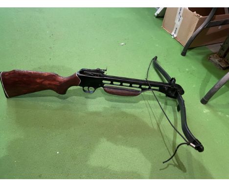 A BARNETT VELOCI SPEED R GLASS CROSSBOW 