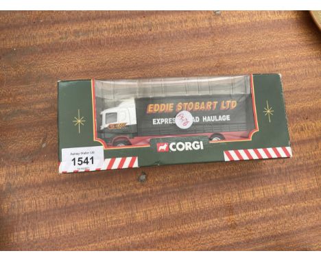 A CORGI EDDIE STOBART LTD SCANIA SHORT WHEELBASE LORRY 59508 