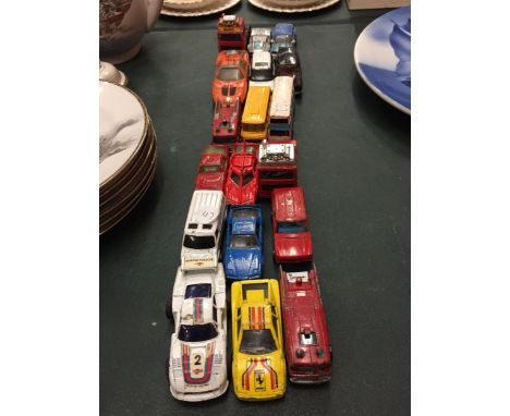 A COLLECTION OF CORGI CARS 