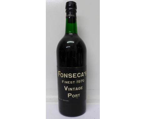 One bottle, Fonseca's Finest 1970 Vintage Port