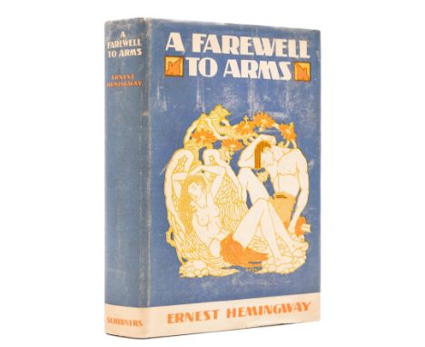 Hemingway (Ernest) A Farewell to Arms, first edition, first issue without the legal disclaimer, very slight browning to endpa