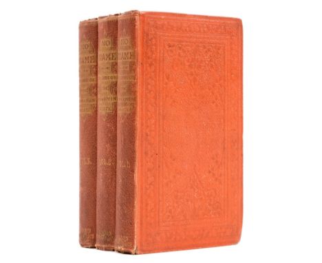 Collins (Wilkie) No Name, 3 vol., first edition, half-titles in vol. 1 &amp; 2 (as called for), very occasional foxing and so
