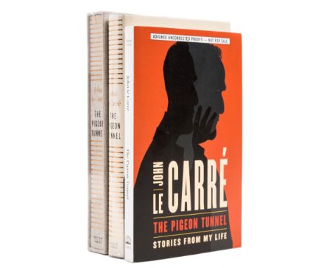 Le Carré (John) The Pigeon Tunnel, one of 100 copies signed by the author, original cloth, spine lettered in gilt, mint, orig