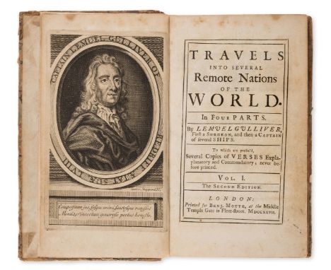 [Swift (Jonathan)] Travels into Several Remote Nations of the World. By Capt. Lemuel Gulliver..., 4 parts in 2 vol., The Seco