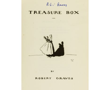 Graves (Robert) Treasure Box, first edition, [one of 200 copies], this copy signed by the author on title, two illustrations 