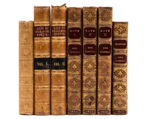 [Gaskell (Elizabeth C.)], "By the Author of 'Mary Barton', 'Ruth', &amp;c.". Cranford,  Chapman &amp; Hall, 1853; Ruth, 3 vol