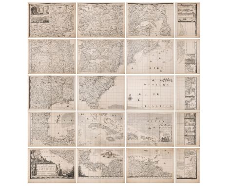 America.- Popple (Henry) A Map of the British Empire in America with the French and Spanish Settlements Adjacent thereto, eng