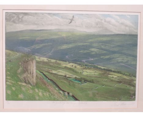 A limited edition print, Hay Making in Wensleydale 