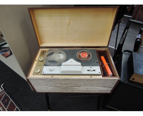 A vintage Junior Roadtape 'carousel' Reel to Reel recorder/player 