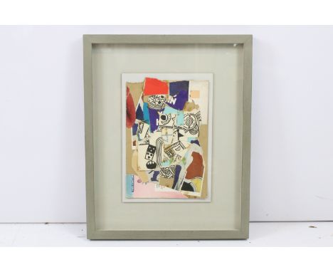 Harry Thubron (British, 1915 - 1985), Lovely Girls c.1972, collage, studio label verso inscribed 'Work found in studio of Har