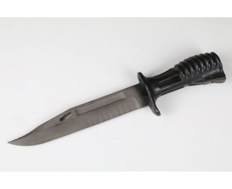 A modern military British Army SA80 bayonet 