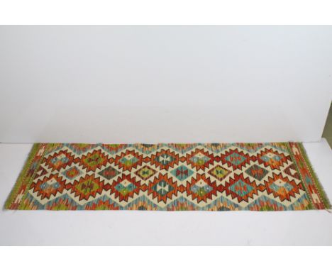 Chobi Kilim runner rug approx. 193x60cm 