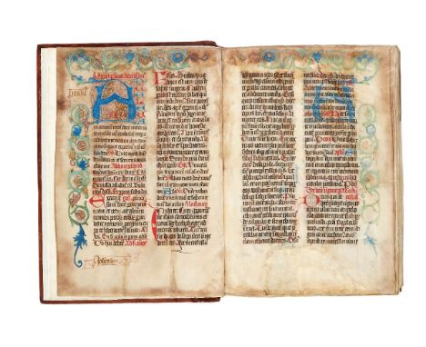 ƟThe Horwer Missal, written by Johannes Horwer for the Church of Schwerzenbach, in Latin, illuminated manuscript on parchment