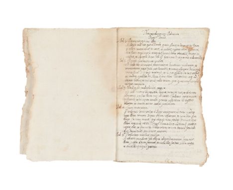 ƟGrimoire (occult compendium), with rituals, recipes and sections on alchemy, astrology and demonology, in Italian and Latin,