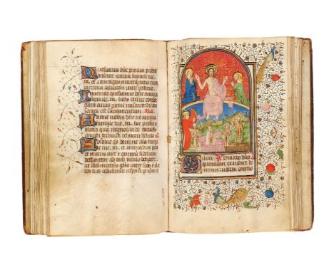 ƟBook of Hours, Use of Rome, in Latin and French, illuminated manuscript on parchment [southern France (perhaps Limoges), imm