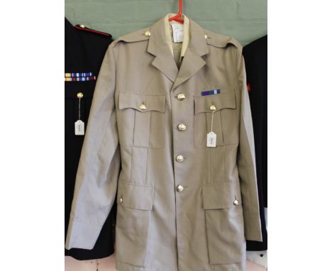 A No.4 Officers dress uniform (jacket, trousers, shirt), Leicestershire Reg't