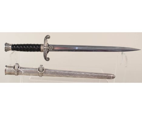 A German Third Reich era first model 1935 Railway Protection Force (Bahnschutz) dress dagger, in overall good condition with 