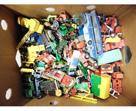 ASSORTED DIECAST MODELS  circa 1950s-70s, by Dinky, Matchbox, Corgi and others, variable condition, most playworn and / or re