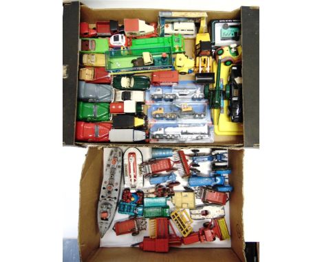 ASSORTED DIECAST MODEL VEHICLES  by Matchbox, Dinky and others, variable condition, most unboxed.