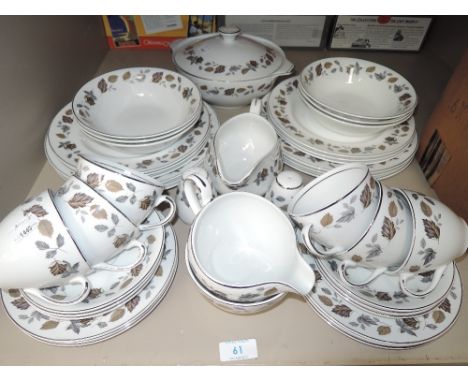 A part tea and dinner service by Alfred Meakin 