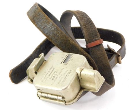 A vintage ticket punching machine, stamped Williamson ticket printer for Tramways, Omnibus's 8009 Railways, steam boats and C