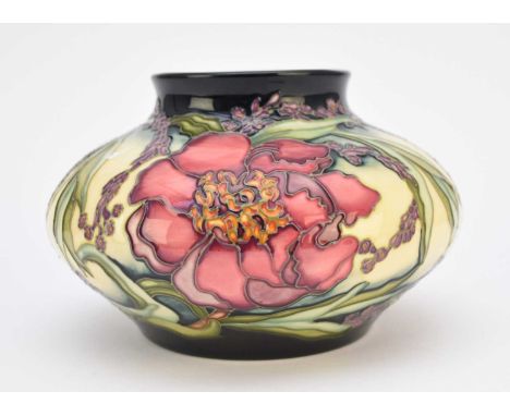 A Moorcroft vase in the 'Woodstock' pattern designed by Kay Goodwin, dated 2002, a limited edition numbered 2 of300, signed t