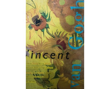 Vincent van Gogh, Poster print, 117 x 82cms and two other poster prints, Stephen Bartlett, (3).