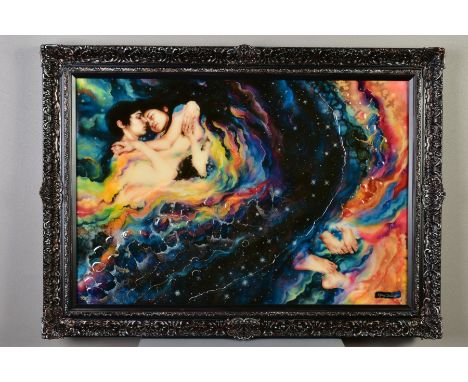 KERRY DARLINGTON (BRITISH 1974) 'ROMEO AND JULIET', a limited edition 3D print of the doomed lovers 81/150, signed bottom rig