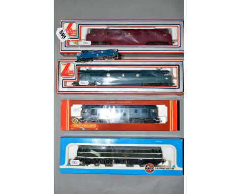 FIVE BOXED AND UNBOXED OO AND N GAUGE LOCOMOTIVES, comprising boxed Hornby OO gauge Class 25 Locomotive, No.25 241, B.R. blue