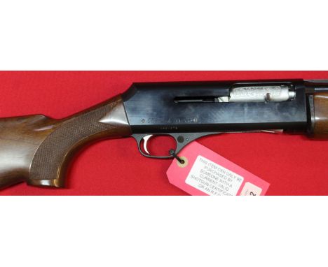 A Franchi 12 bore self-loading shotgun with 28" barrel, in overall very good condition, S/No.AH-04379, this item can only be 
