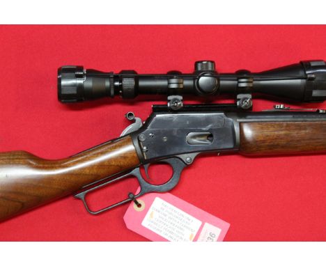 A Marlin .357/38 SPL cal model 1894C lever action rifle, S/No.09059746, complete with Tasco Pronghorn scope, in overall very 