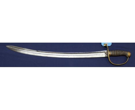 A Victorian Police/Prison sabre, marked B.C.G3 (N.B. no scabbard)