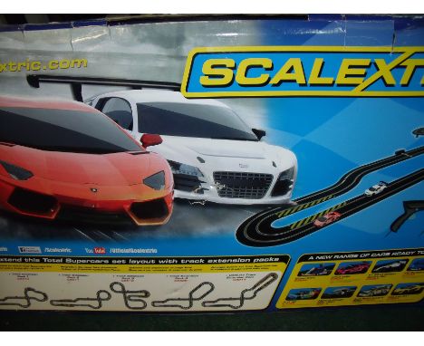 Scalextric Total Supercars 1:32 scale, set number 1351 in original box 