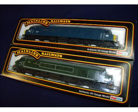 Boxed Mainline Railways OO gauge Royal Marines 45048 diesel engine and a Sherwood Foresters diesel engine  