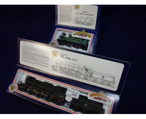 Boxed Bachmann Branch-Line Gresley V2 Class 2-6-2 BR 60903 loco & tender and a Bachmann BR 69023 tank engine (2)