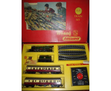 Boxed Tri-ang OO gauge R & B train set with Princess Elizabeth No 46201 loco and tender  