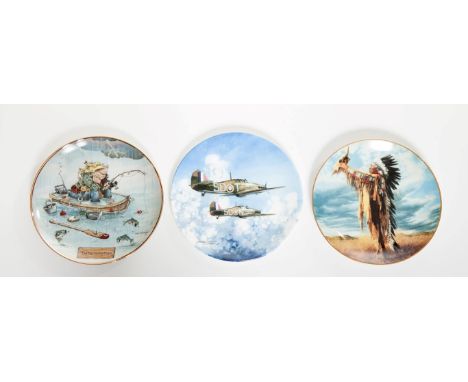 A COLLECTION OF TWELVE LIMITED EDITION COLLECTORS PLATES, the majority with certificates of authenticity and numbers, includi