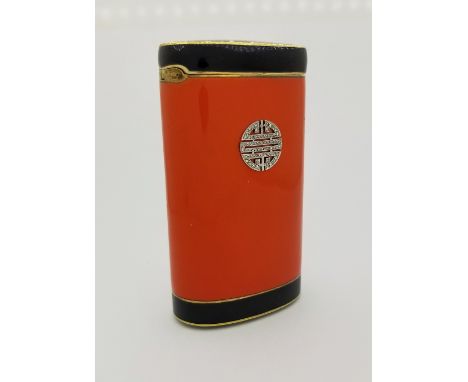 Tiffany, Art Deco Enamel/Diamond Set 14K Gold Cigarette Case. Stamped on interior. Total Weight: 81.7 grams. Dimensions: 3 x 